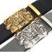 ZANLURMen's High-Grade Nylon Tactical Belt with Dragon Pattern Toothless Automatic Alloy Buckle Waistband