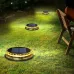 17LESolar Light Outdoor Waterproof Solar Garden Lights Solar Lamp Underground Sensing Landscape Lights for Lawn Pathway