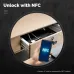 MOES Tuya bluetooth Smart Cabinet Lock App Remote Control IC Card Keyless Entry Unlock Door Locker 250 Users Auto Lock Smart Home Security for Wood Glass Furniture Drawer