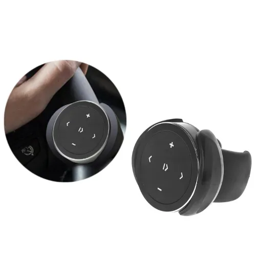 Car Wireless Bluetooth Controller Mobile Phone Multimedia Multi-functional Steering Wheel Remote Controller