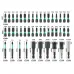 44PC Screwdriver Bit Set Magnetic S2 Steel 635mm Shank Compatible with Electric Screwdriver Drill Lithium Driver