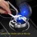 Car Ashtray with Lid Anti Smell with LED Light Car Portable Ashtray for Car and Home