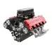 TOYAN FS-V800 AC 1/10 V8 Four-Stroke Water Cooling 28cc Nitro Engine DIY Assembly Kit Build Your Own V8 Engine That it Works Physics Experiment Science Education Toys
