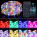 16.4ft /32.8ft /65.6ft iDeal LED Colorful USB LED Decorative String Lights with App Control Bluetooth Remote IP66 Waterproof for Holiday Room Decoration