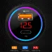 38W Car Charger PD+USB QC3.0 Quick Charging Phone Charger 12V -24V Lighter Socket with LED Voltmeter Display