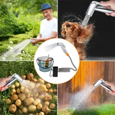 IPRee Car Washer Car Washing Portable Electric Shower Rechargeable Bathing Pump For Outdoor Sport Travel Camping Shower