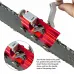 Aluminum Chainsaw Sharpener Portable Chain Saw Chain Saw Sharpener Sharpener with 2pcs Stone Grinders Drill Sharpener