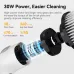 Cordless Electric Cleaning Brush Cordless Handheld Shower Washer Rotating Cleaner Multi-function Cleaner IP67 Waterproof