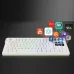 K1 Pro AI Wired Mechanical Gaming Keyboard with 3 Knobs and 6 LCD Keys Hot-swappable Gasket Sturcture RGB Light Gamer Keyboards