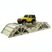 JIABAILE 3601 3602 1/36 Mini RC Car Crawler Scene Combo 4-Piece Laser-Cut Wooden Obstacle Course for Micro Vehicles Models DIY Parts 3600