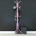Coat Stand Garment Rack Shelf Metal Jacket Umbrella Hanger Standing 12 Hook