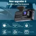 Full HD 1080P Car Front Windshield DVR Camera 3 Lens Dash Cam with Infrared Night Vision Parking Reverse Assistance