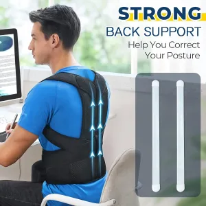 Adjustable Back Support Belt Back Posture Corrector Shoulder Lumbar Spine Support Back Protector