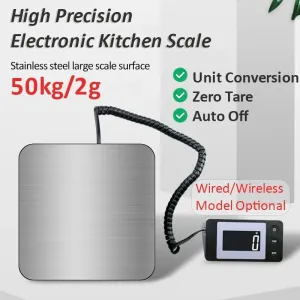 50kg Stainless Precision Weighing Scale Pet Weight Scale g kg lb oz lb:oz Multiunit Conversion Multiunit Conversion