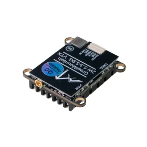 5.8GHz GreatMountain Beacon 2W FPV VTX Transmitter 5.3-5.9G TBS Protocol 7-24V Adjustable Power 30.530.5mm(M4) Analog Video Transmission for FPV Racing Drones