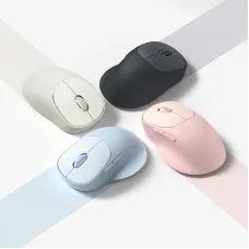 Xiaomi Wireless Mouse 3 Dual Mode Bluetooth 2.4GHz 1200DPI High Precision Sensor Ergonomics Silent Mouse Support Windows/macOS