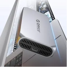 ORICO 8TB USB4 40Gbps Enclosure with Cooling Fan PCIe4.0 NVME Enclosure Aluminum Compatible Thunderbolt 3/4 for Mac PC Computer