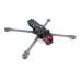 TEOSAW APEX EVO X5/ X5 MAX 5 Inch / X6 /X6 MAX 6 Inch / X7/ X7 MAX 7 Inch X Frame Kit Compatible with DJI O4 Pro FPV Racing Drones