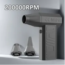 Violent Fan 110,000RPM Peak Powerful Air Blower Vacuum Dust Cleaner Type-C Charging Strong Winds 52m/s MAX Brushless Turbo Blower