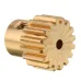 SG 1603 1604 UDIRC 1601 RC Car Spare Copper Motor Gear 16T 0.6M 1603-036 Vehicles Model Parts