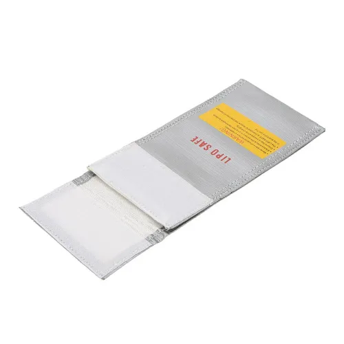 Explosion Waterproof Proof Lipo Battery Safety Bag Sliver 18X22cm for RC Battery