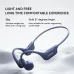 Sanag B60 ProMax True Bone Conduction Earphone bluetooth 5.3 HiFi 3D Stereo 64GB Memory IPX8 Waterproof Sport Neckband Earphone with Mic