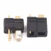 Amass AM-1015B Anti-Slip Black T Plug Connector Male & Female 1 Pair for RC Lipo Battery