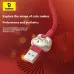 Baseus Snake Zodiac Series 3.5A USB-A to USB-C+USB-C+iP Cable Fast Charging Data Transmission Thickened Copper Core Line 1.2M Long for iPhone 16 16 Pro 15 14 13 Pro Max for Huawei Mate XT for Xiaomi 15pro for Samsung Galaxy Z Flip6