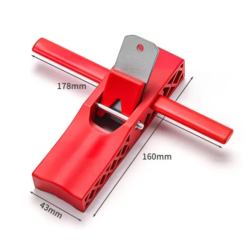 Portable Hand Plane Refined Steel Blade ABS Body Lightweight Design Detachable Handles Sharp Woodworking Tool Efficient Cutting Professional Carpentry