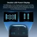 BlitzWolf BW-FYE17 bluetooth Earphone 2-in-1 2 Pairs TWS Earbuds Dual LED Power Display 13mm Large Drivers Stereo Long Battery Life Portable Wireless Earphone with Mic