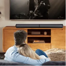 EU/US/UK Direct Refurbished ULTIMEA Apollo S40 2.0 Channel bluetooth Soundbar 2 Tweeters+2 Woofers Deep Bass 6EQ Mode Detachable Wired Speaker