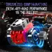 JJRC C8826 RTR 1/10 2.4G 4WD 3S Brushless RC Car Short Course Off-Road Truck Full Proportional LED Light High Speed Remote Control Vehicles Models Metal Gears Drive Shafts Oil Filled Shock Absorbers Toys
