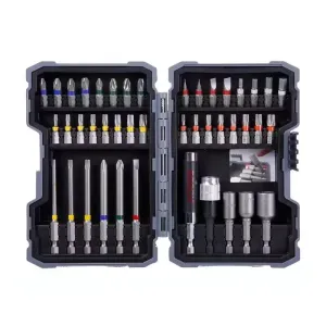 for Bosch Electric Screwdriver Bit Set 43 Pieces Power Drill Accessories PH1 PH2 PZ1 PZ2 Hex Torx Extended Bits Steel DIY Tool