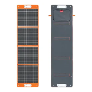 UDirect FlashFish 18V 100W Foldable Solar Panel Emergency Solar Charger With PType-c QC3.0 for Phones Tablets Camping Van RV Trip Power Outage