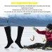 Dual-sided Heated Winter Cotton Socks for Men and Women USB Rechargeable Electric Heated Long Thermal Stockings for Outdoor Skating Skiing Hunting Fishing