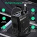 4 in 1 Retractable Car Charger Support 120W USB C Car Charger Adapter with 2 USB Ports Car Phone Charger for Samsung