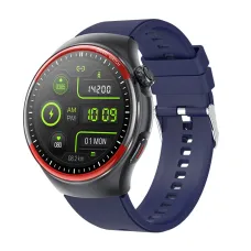 T82 1.43inch AMOLED Display Non-invasive Blood Glucose HRV Detection Metto Function NFC bluetooth Call Heart Rate Blood Pressure SpO2 Monitor Sleep Monitoring SOS Emergency Call Multi-sport Modes Music Playback IP68 Waterproof Smart Watch