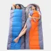2200g Camping Sleeping Bag For -10~20 Temperature, Ultralight Waterproof 4 Season Warm Envelope Backpacking Sleeping Bags for Outdoor Traveling Hiking