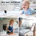 ABM206 HD Baby Monitor with Smartphone App Dual-Mode Night Light Safety Features 4.3 Inch Screen Video Monitoring WIFI Pet Baby Surveillance