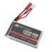 4 PCS XF POWER 3.7V 1200mAh 25C 1S LiPo Battery JST Plug with Battery Charger for RC Drone
