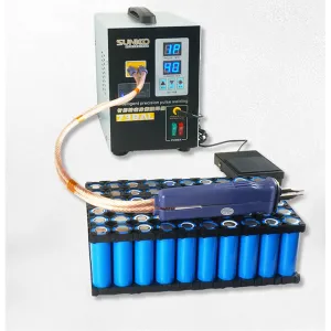 SUNKKO 738AL Spot Welding Machine New Upgraded Telescopic Arm Handheld Spot Welder 18650Battery Weld Precision Pulse Spot Welder