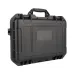 363x290x160mm Plastic Safety Equipment Case Waterproof Hard Carry Tool Box Shockproof Storage Box with Sponge for Tools Camera