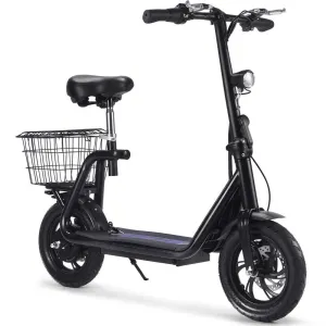 USA Direct Mototec Metro-H8 Electric Scooter 36V 12Ah Battery 500W Motor Top Speed 24KM/H 12inch Tires 15-25KM Mileage Range 90KG Max Load E-Scooter