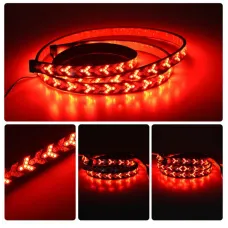 12V Car Brake Turn Signal Trunk SUV RV Flexible LED Strip Light Tail Reverse Lights for Jeep Container Cargo Pickup Bakkie