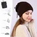 TENGOO 2 In 1 Electric Heating Hat Scarf Rechargeable Thermal Washable Hat Soft Knitted Winter Warm Scarf for Head Neck