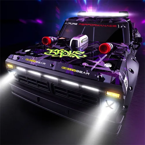 SG PINECONE FOREST 1006 1/10 2.4G 4WD 70km/h Brushless RC Car Drift Hobbywing Motor ESC Metal Chassis ESP Gyro LED Light Retro Flat On-Road Racing Sports Highway Pickup Full Proportional Toys Vehicles Models