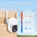 MOES Tuya 3MP 4G Solar Security Camera with Solar Panel 3MP HD Dual Night Vision Human Detection Alarm 7800mAh Battery IP65 Waterproof Smart Life APP Outdoor Wireless Surveillance Monitor Cameras