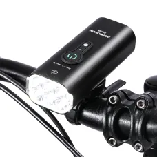 Astrolux SL01 SL06 1000Lm 2000Lm Brightness & Vibration Smart Sensing Bike Light Flashlight Cycle Headlight Type-USB Rechargeable Waterproof Front Light for Electric Bike Scooter MTB Bicycle