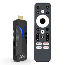 X96 S600 Android 10.0 TV Box Allwinner H313 Quad Core 4K Ultra HD H265 2GB RAM 16GB ROM Google Assistant Dual Band WiFi & bluetooth 5.X Streaming Media Player Set Top Box