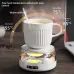 Comfook RS-609 Constant Temperature Cup Warmer With 4-Level Adjustable Heating 55C 65C 75C 85C Ceramic Heating Compact Design USB Power Light Effect Auto Shut-Off